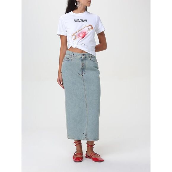Moschino Couture Skirt Woman Blue